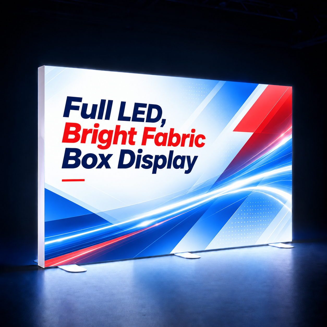 Fabric LED display box