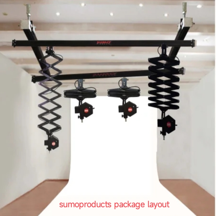 Expanded track and pantograph setup
