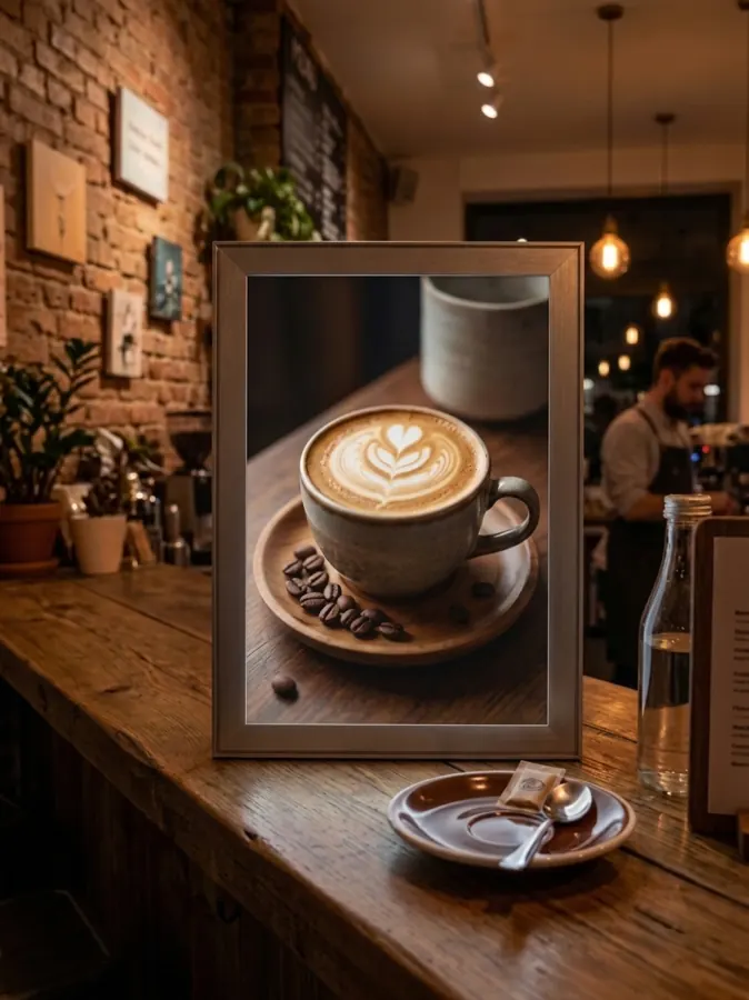 Café display use case
